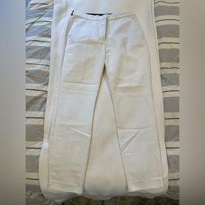 ZARA White Cropped Pants